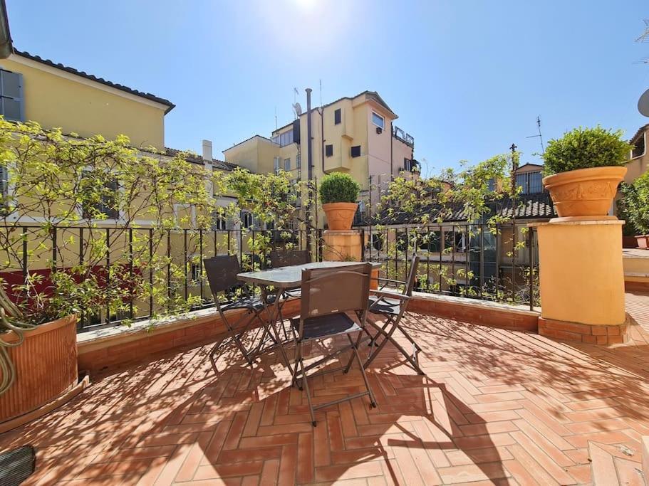 Boutique Penthouse With Terrace, Spanish Steps Roma Exterior foto